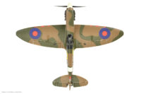 EZ-Wings Mini Spitfire MK II Lambeth RC Plane, RTF, 450mm - Image 7