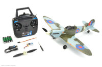 EZ-Wings Mini Spitfire MK II Exeter RC lennuk, RTF, 450mm - Image 9