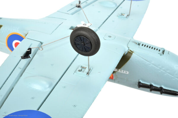 EZ-Wings Mini Spitfire MK II Exeter RC lennuk, RTF, 450mm - Image 14