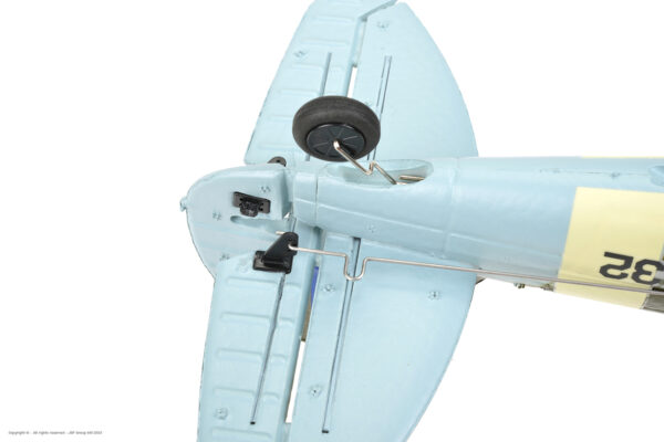 EZ-Wings Mini Spitfire MK II Exeter RC lennuk, RTF, 450mm - Image 16