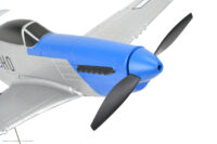EZ-Wings Mini P-51 Mustang Sinine RC lennuk, RTF, 450mm - Image 10