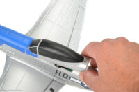 EZ-Wings Mini P-51 Mustang Sinine RC lennuk, RTF, 450mm - Image 11