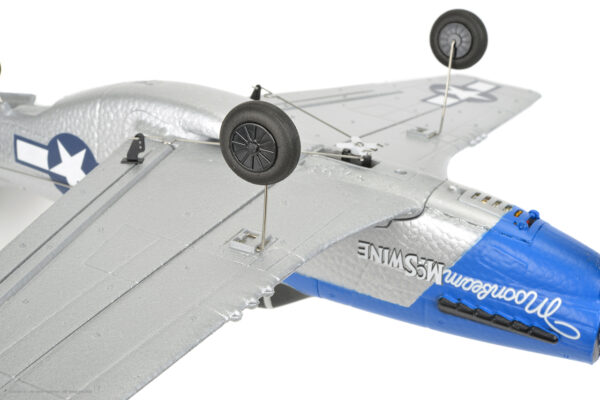 EZ-029_D13 EZ-Wings Mini P-51 Mustang Sinine RC lennuk, RTF, 450mm - Image 14