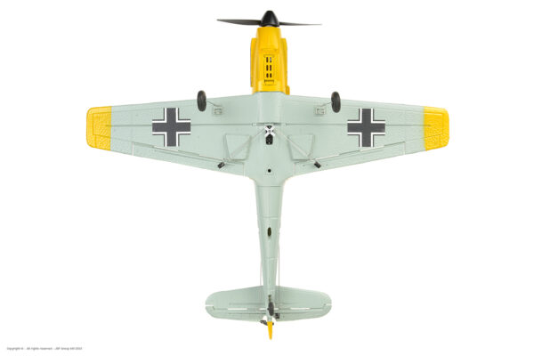 EZ-Wings Mini BF-109 Messerschmitt RC lennuk, RTF, 450mm - Image 8