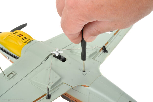 EZ-Wings Mini BF-109 Messerschmitt RC lennuk, RTF, 450mm - Image 12