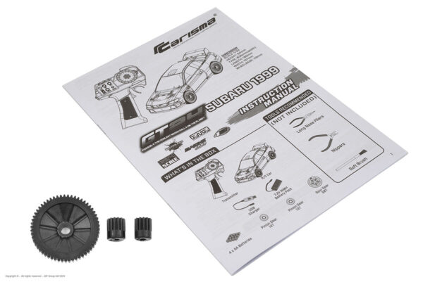 Carisma RC Subaru STI 2006 GT24 Brushless 1/24 RTR - Image 16