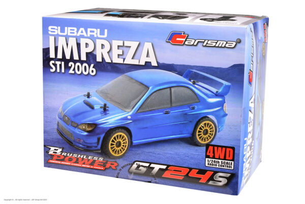 Carisma RC Subaru STI 2006 GT24 Brushless 1/24 RTR - Image 17
