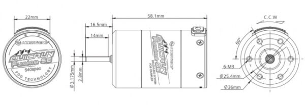 Hobbywing QuicRun Fusion SE 1200kV w/ Integrated ESC 40A - Image 7