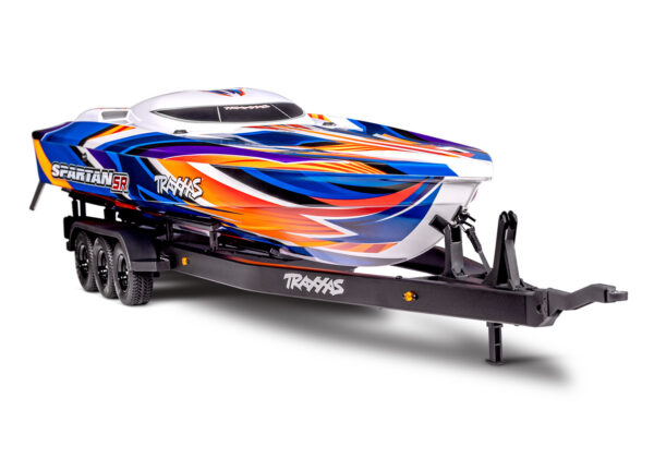 Traxxas Spartan SR (self righting) Speed Boat, Orange (without batteries and charger) - Image 23