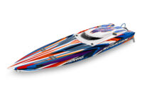 Traxxas Spartan SR (self righting) Speed Boat, Orange (without batteries and charger)