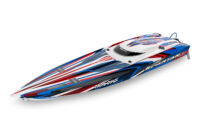 Traxxas Spartan SR (self righting) Speed Boat, Red (without batteries and charger)