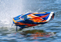 Traxxas Spartan SR (self righting) Speed Boat, Orange (without batteries and charger) - Image 2