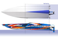 Traxxas Spartan SR (self righting) Speed Boat, Orange (without batteries and charger) - Image 11