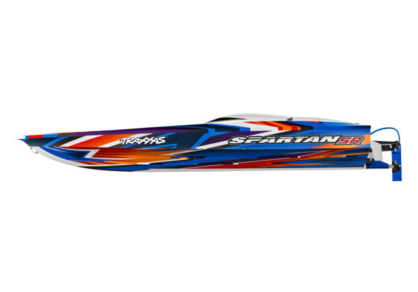 Traxxas Spartan SR (self righting) Speed Boat, Orange (without batteries and charger) - Image 6