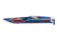 Traxxas Spartan SR (self righting) Speed Boat, Red (without batteries and charger) - Image 2
