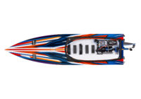 Traxxas Spartan SR (self righting) Speed Boat, Orange (without batteries and charger) - Image 8