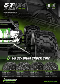 Tire & Wheel ST-UPHILL 3,8 Black MFT 1/2-Offset (2) - Image 2