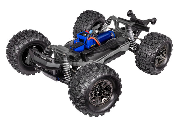 90376-4-Stampede-4x4-VXL-3qrtrFront-Chassis Traxxas Stampede 4x4 VXL TSM Green - Image 5