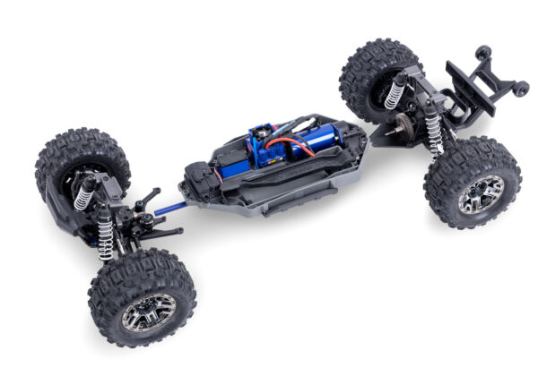 90376-4-Stampede-4x4-VXL-EHD-DETAILS-Modular-Chassis-RGB Traxxas Stampede 4x4 VXL TSM Green - Image 8