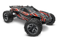 Traxxas Rustler 4×4 VXL Punane (ilma aku ja laadijata)