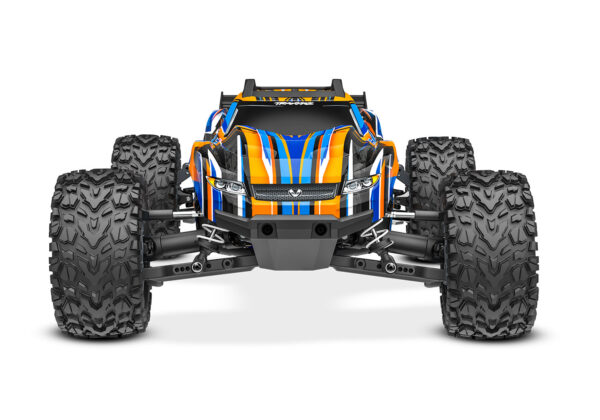 Traxxas Rustler 4×4 VXL Oranž (ilma aku ja laadijata) - Image 4