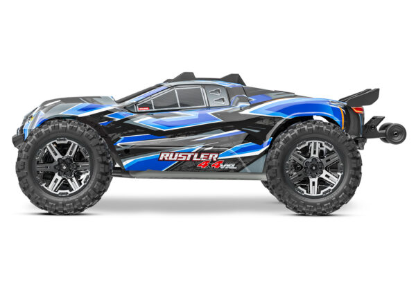 Traxxas Rustler 4×4 VXL Sinine (ilma aku ja laadijata) - Image 3