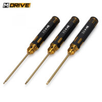 Pro TiN Allen Wrench Ball Hex Tool Set 2, 2.5 & 3mm - Image 2