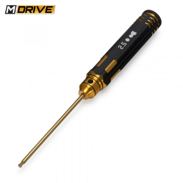 MD23000_8 Pro TiN Allen Wrench Ball Hex Tool Set 2, 2.5 & 3mm - Image 4