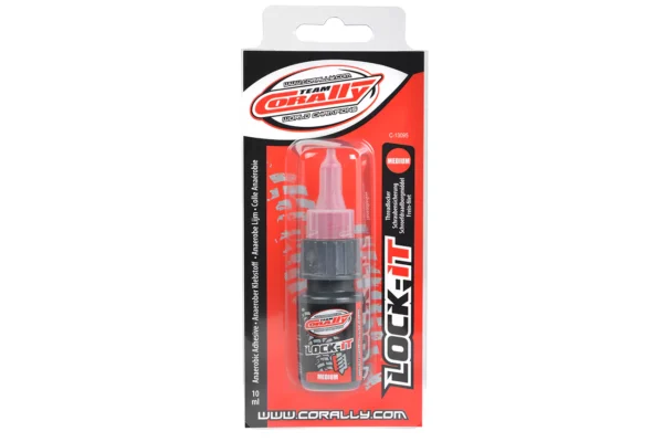 Lock-it 200 - Screw Fix - Medium - Red - 10gr - Image 4