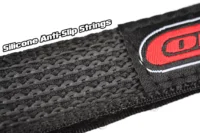 Pro Battery Straps - 250x20mm - Metal Buckle - Silicone Anti-Slip Strings - Black - 2 pcs - Image 2