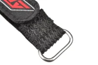 Pro Battery Straps - 250x20mm - Metal Buckle - Silicone Anti-Slip Strings - Black - 2 pcs - Image 3