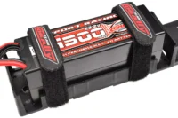 Pro Battery Straps - 300x20mm - Metal Buckle - Silicone Anti-Slip Strings - Black - 2 pcs - Image 5