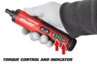 Torq Master - Cordless Screwdriver with Digital Torque Control - Li-Ion 3.6V - 1pc - Image 9