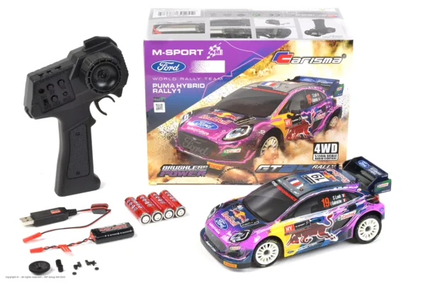 Carisma RC M-Sport 2022 PUMA Hybrid Rally1 GT24 Brushless 1/24 RTR - Image 15