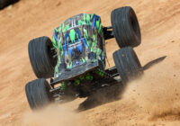 Traxxas Sledge 1/8 Truggy with Belted Tires Green - Image 3