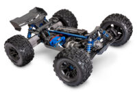 Traxxas Sledge 1/8 Truggy with Belted Tires Blue - Image 9