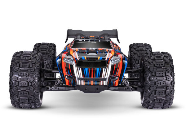 Traxxas Sledge 1/8 Truggy with Belted Tires Orange - Image 5