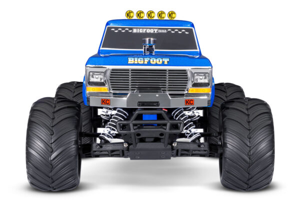 36234-8-Bigfoot-XL-5-EHD-FrontView Traxxas Bigfoot No. 1 Classic RTR HD (koos aku ja USB-C laadijaga) - Image 6