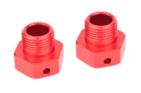 Wheel Hex Adapter - Wide RTR - Aluminum - 2 pcs