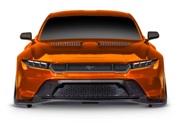 Traxxas 4-Tec Ford Mustang Drift tagaveoline driftikas, Vaskne/Oranž - Image 5