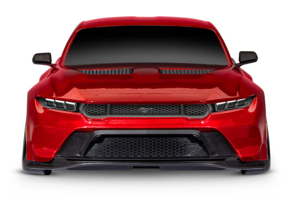 105237-4-4-Tec-DRIFT-Mustang-Frontview-RED Traxxas 4-Tec Drift tagaveoline driftikas, Punane (ilma aku ja laadijata) - Image 9