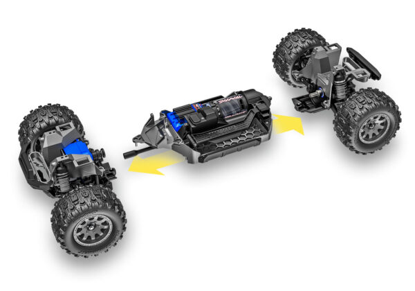 107154-1-Mini-MAXX-Detail-Modular-Chassis Traxxas MiniMaxx Monster Truck, Roheline - Image 16