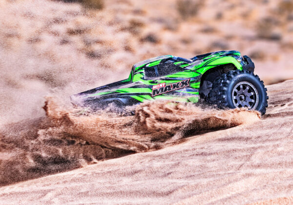 107154-1-Mini-Maxx-GREEN-Vegas-2610 Traxxas MiniMaxx Monster Truck, Roheline - Image 3
