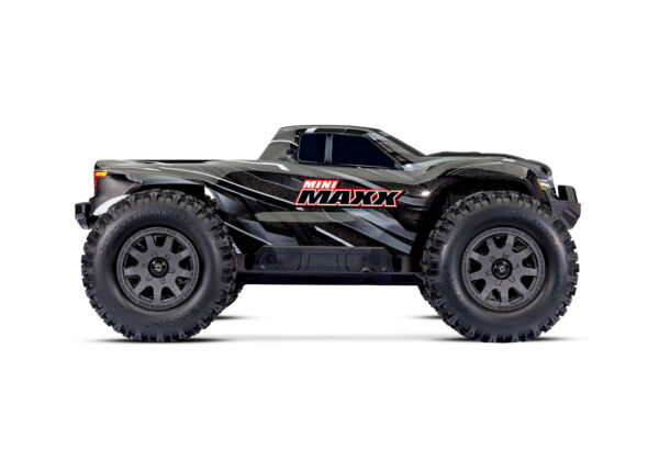 107154-1-Mini-Maxx-Side-View-BLK Traxxas MiniMaxx Monster Truck, Must - Image 3