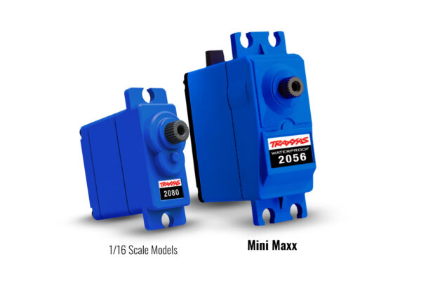 2056-2080-Mini-Servo-Comparison Traxxas MiniMaxx Monster Truck, Roheline - Image 29