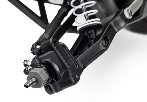 36354-4-Stampede-2WD-BL25-DETAILS-Front-Hub Traxxas Stampede 2WD Brushless Monster Truck, Pink - Image 7