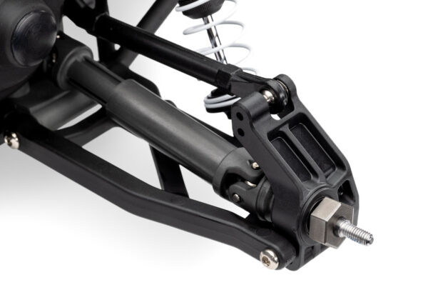 36354-4-Stampede-2WD-BL25-DETAILS-Rear-Hub Traxxas Stampede 2WD Brushless Monster Truck, Pink - Image 8