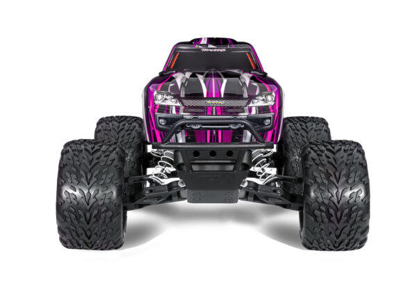 36354-4-Stampede-2WD-BL25-FRONT-PINK Traxxas Stampede 2WD Brushless Monster Truck, Pink - Image 3