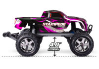 Traxxas Stampede 2WD Brushless Monster Truck, Pink - Image 6