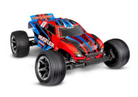 Traxxas Rustler 2WD 1/10 Stadium Truck, Punane